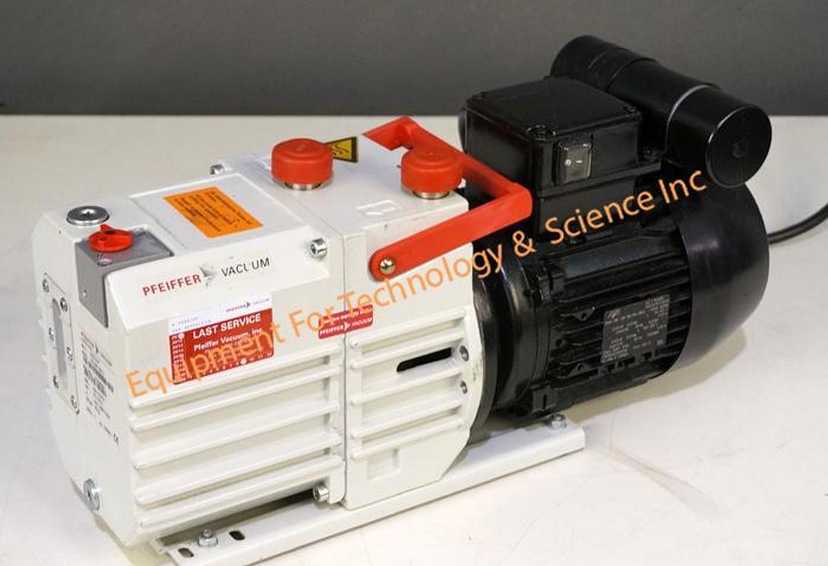 Used Pfeiffer DUO 5 2 stage rotary vacuum pump (Rebuilt)