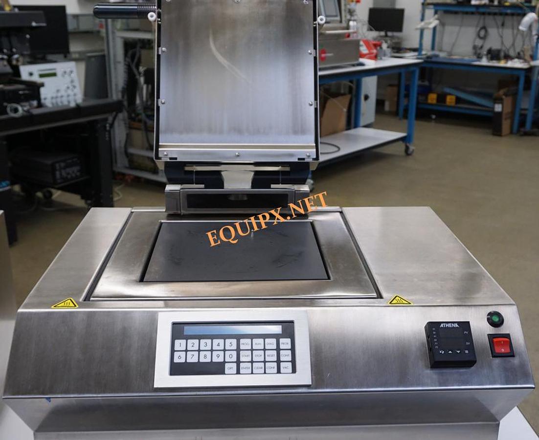Used CEE 1100 hot plate for maximum 200mm wafers,  50-300C, manual load, 110v