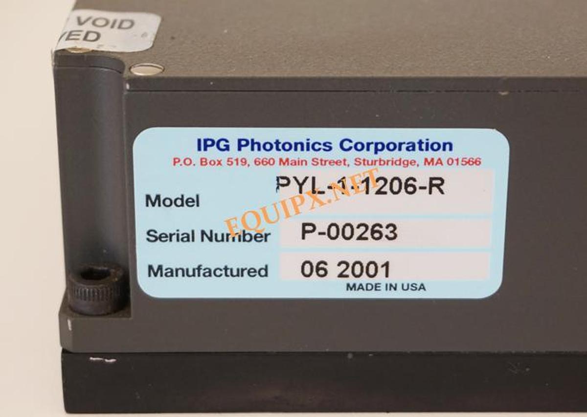 Used IPG Photonics PYL-1-1206-R CW Raman Laser 1206nm output