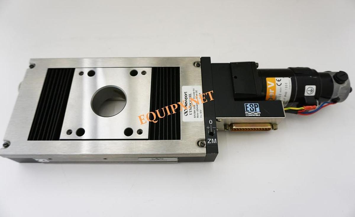 Used Newport UTM50CC1HL 0-50mm(2")  Linear Translation Stage with DC servo, 1um resolution and speed 20mm/s