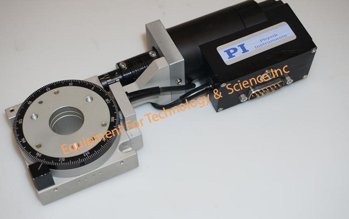Used PI Physik Instruments M037.PD precision rotation stage