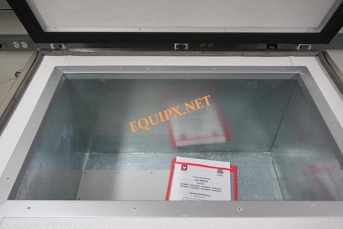 Used Yamato ULF201C 5 cu ft Ultra Low freezer for epoxy storage -40C to -85C