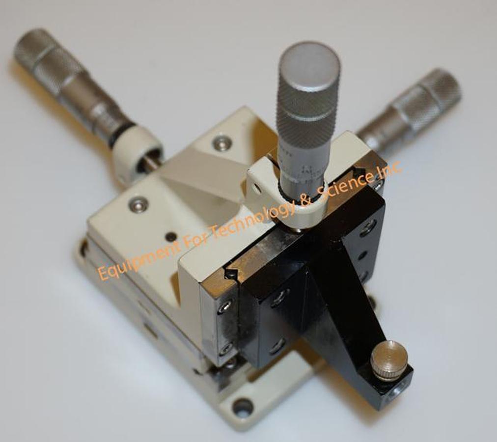 Used Line Tool Mfg. Model A micropositioner