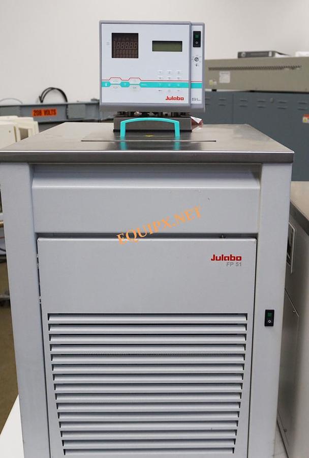 Used Julabo FP51-SL (V1.2) Ultra low temp refrigerated circulator, 2KW@20C, -51C to +200C