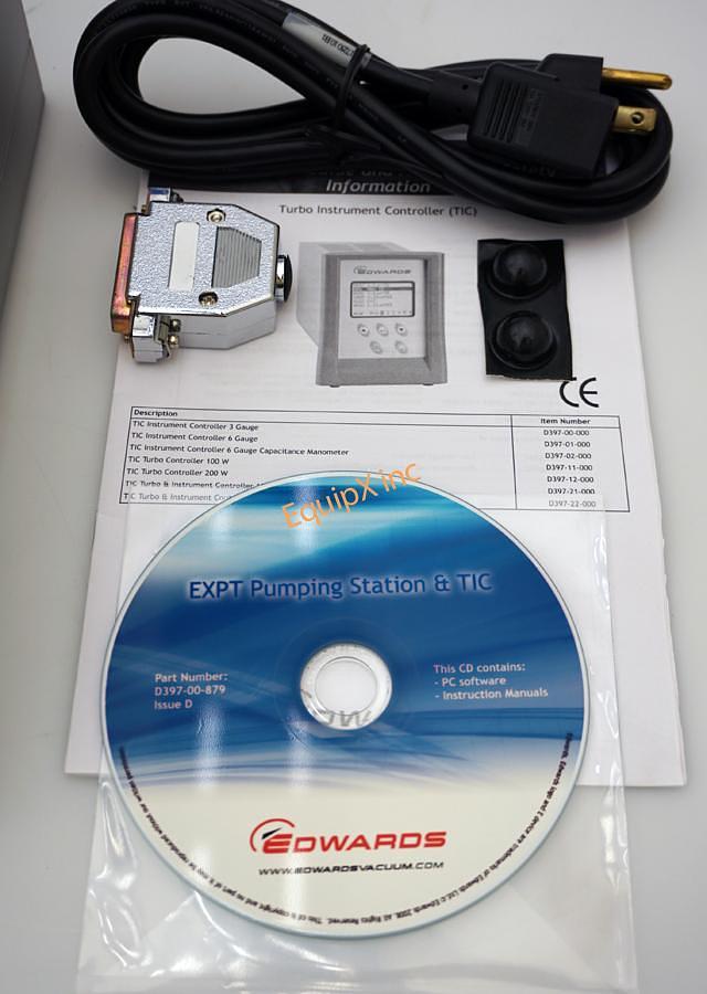 Used Edwards TIC Turbo Controller 100W RS232 CAT. no. D397-11-000- NEW