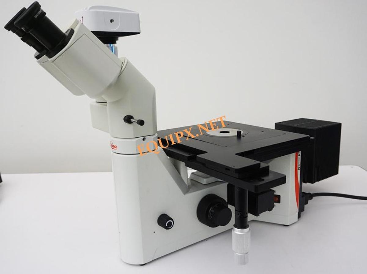Used Leica DM-ILM inverted metallurgical microscope
