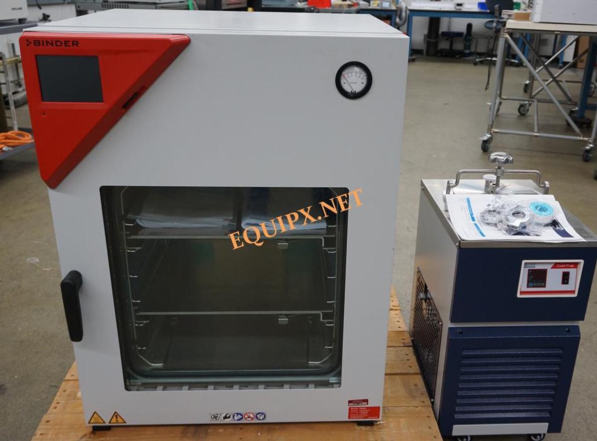Used 2022 Binder VDL115 vacuum drying oven for flammable solvents max 200C (NEW UNUSED)