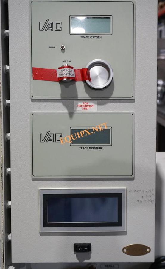 Used VAC OMNI-LAB 2 port Glovebox with oxygen and moisture monitoring (2010)