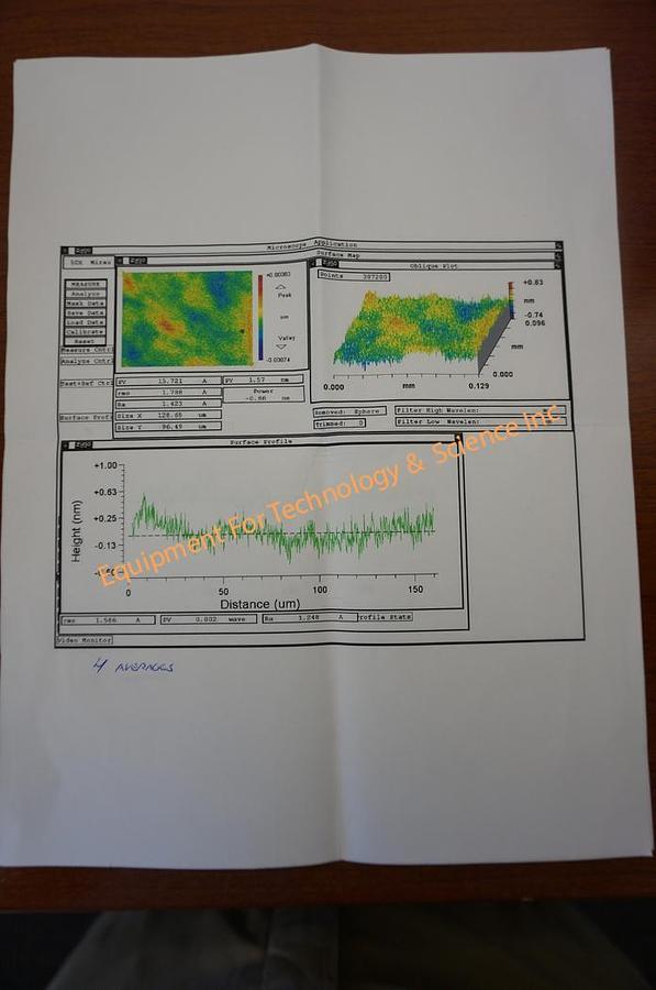 Used Zygo 50x Mirau objective