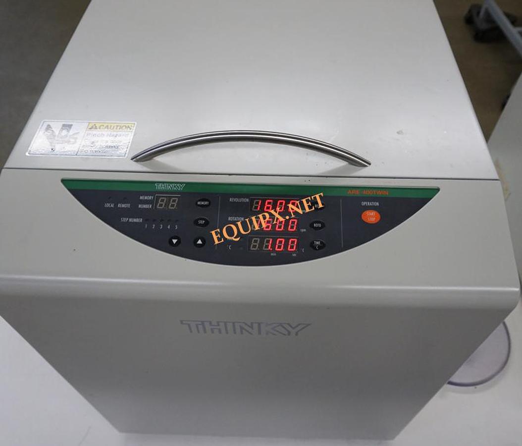 Used Thinky ARE-400T (TWIN) planetary mixer with 400 gram x2 capacity