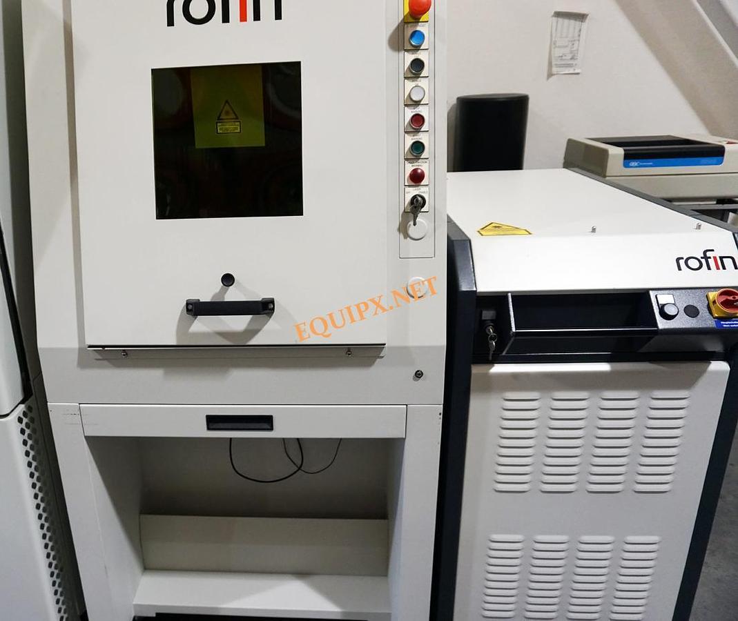 Used Coherent Rofin Powerline L400 laser  400w @1064nm Nd:YAG laser (Sep 2012) with LS-1040 workstation