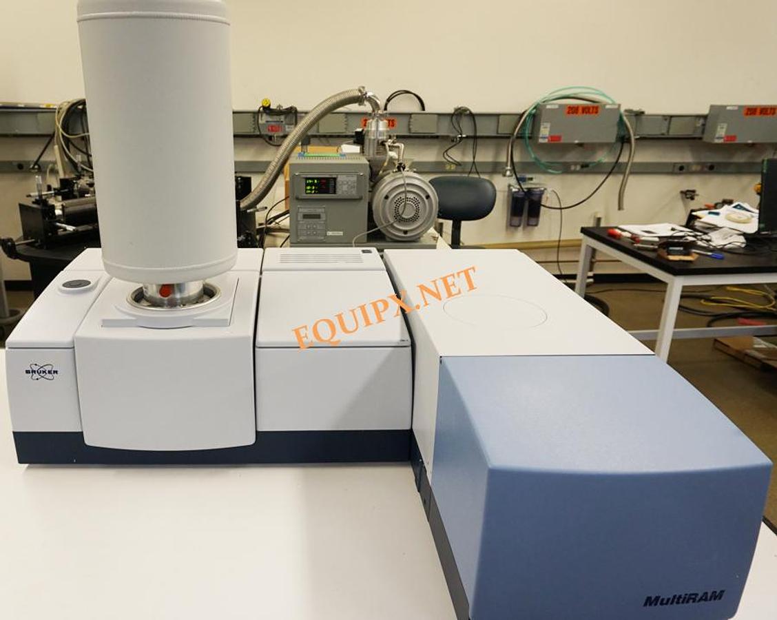Used Bruker Optik MultiRam FT-RAMAN Research Spectrometer with 1064nm Nd:YAG laser source