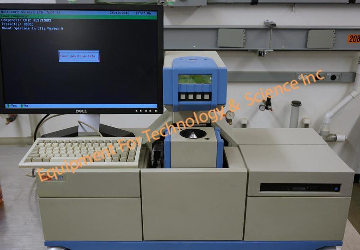 Used Multicore MUST system II Solderability Tester
