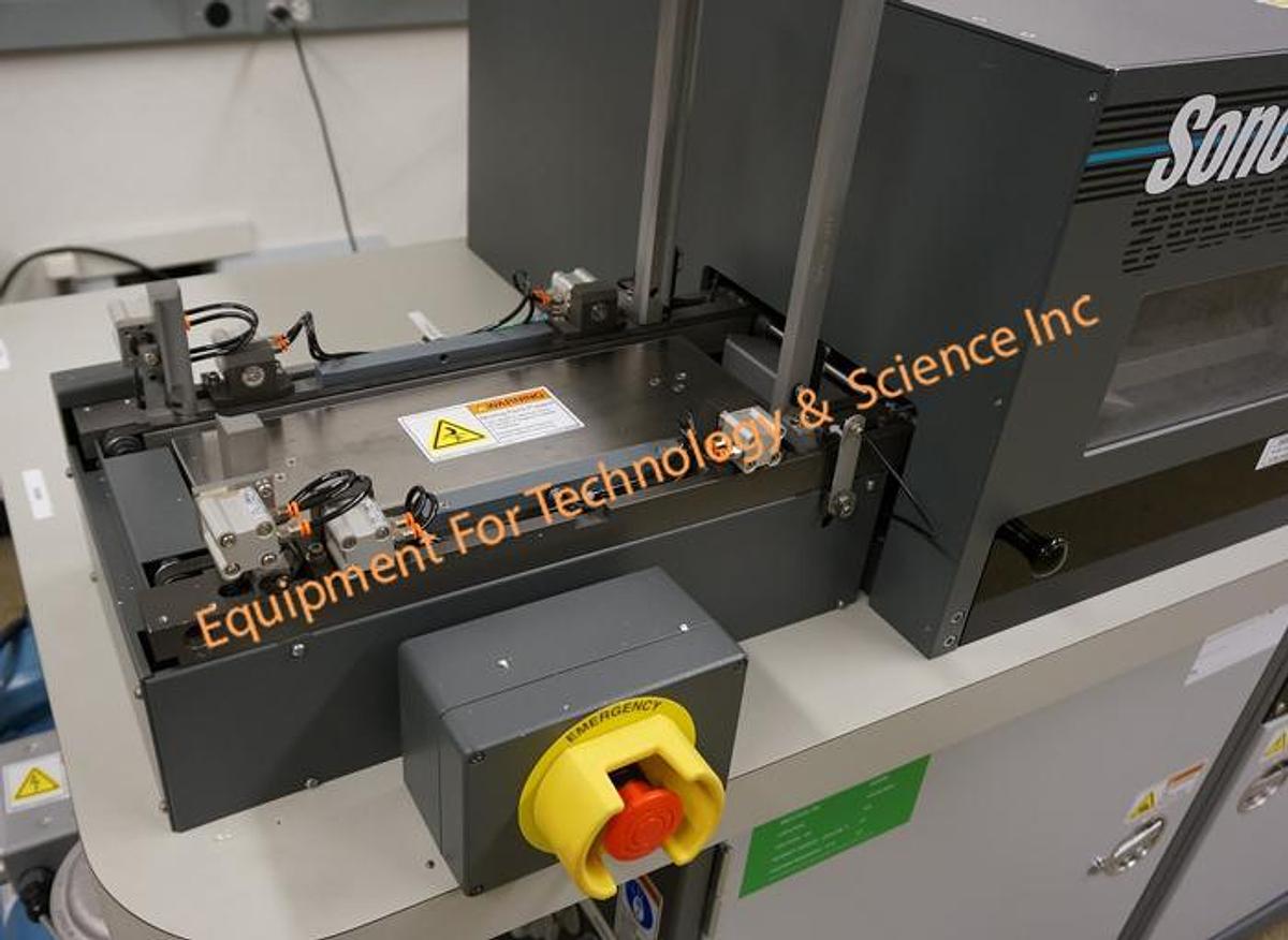 Used Sonoscan DF2200 FACTS 2 Acoustic Scanning Microscope with 15mhz, 30mhz, 50mhz and 230mhz transducers