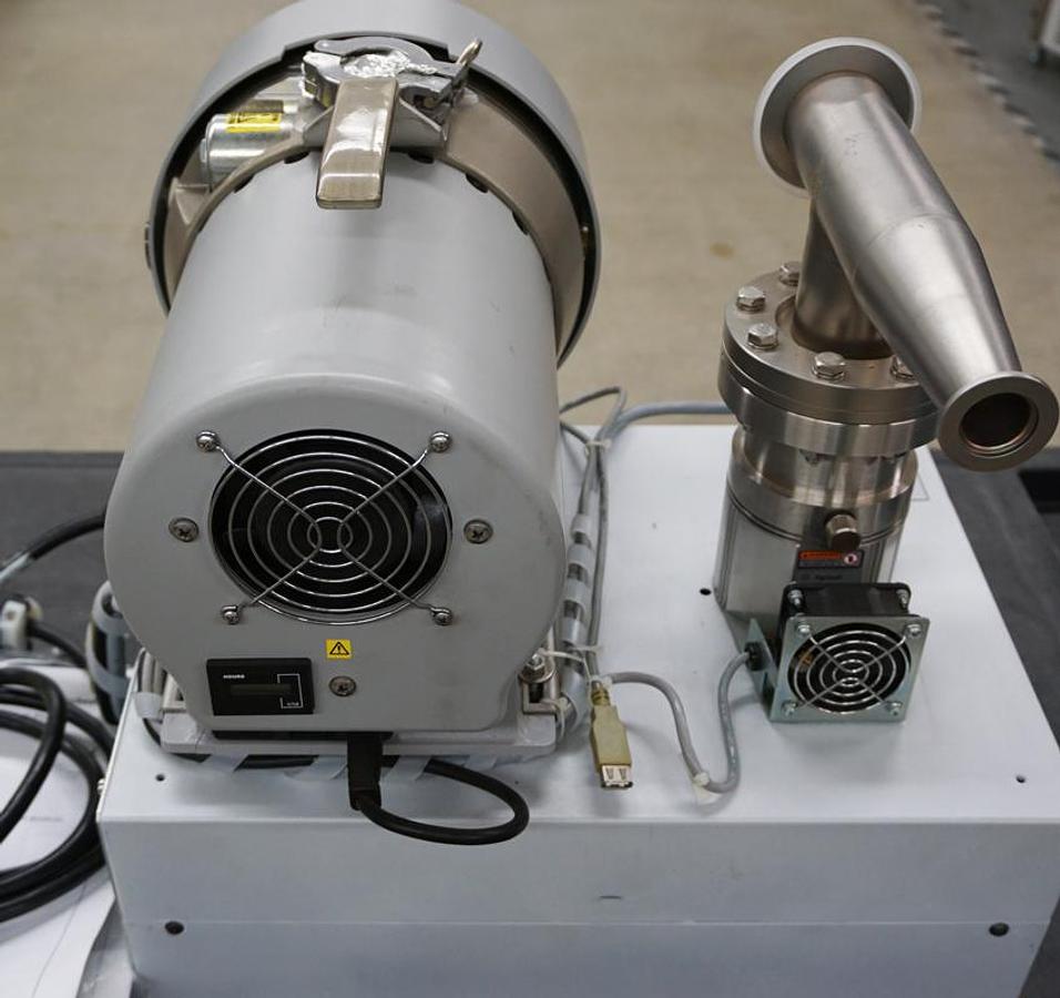Refurbished 2012 Agilent TPS Bench Turbo Pumping Station, TV 81 Navigator Turbo Pump, SH 110 Dry Scroll Pump, ISO63Complete Station, ISO 63, 220 V, 60 Hz, Part no. 9698202