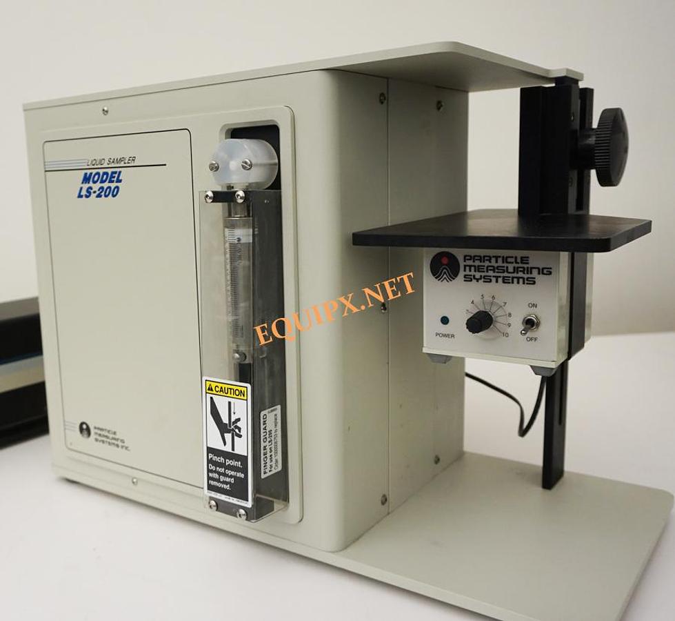 Used Particle Measuring Systems LS200 liquid sampler with Liquilaz E20P sensor