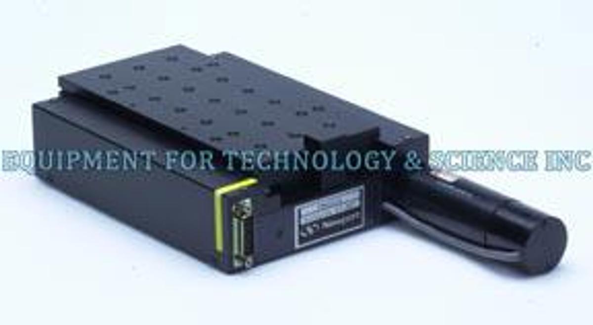 Used Newport PM500-4L.100 4&quot; Linear Stage With Controller and Interface Card