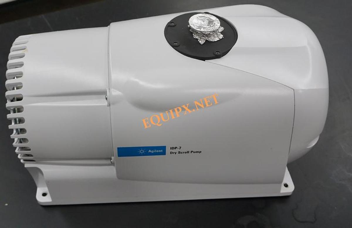 Used Agilent IDP7 scroll pump 5.4 CFM Refurbished with new tip seals