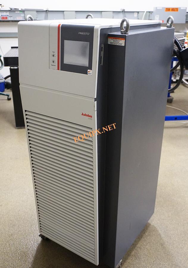 Refurbished Julabo Presto A45T Ultra low temp chiller, 3.5KW@20C, temp range of -45C to +250C, 208-230v