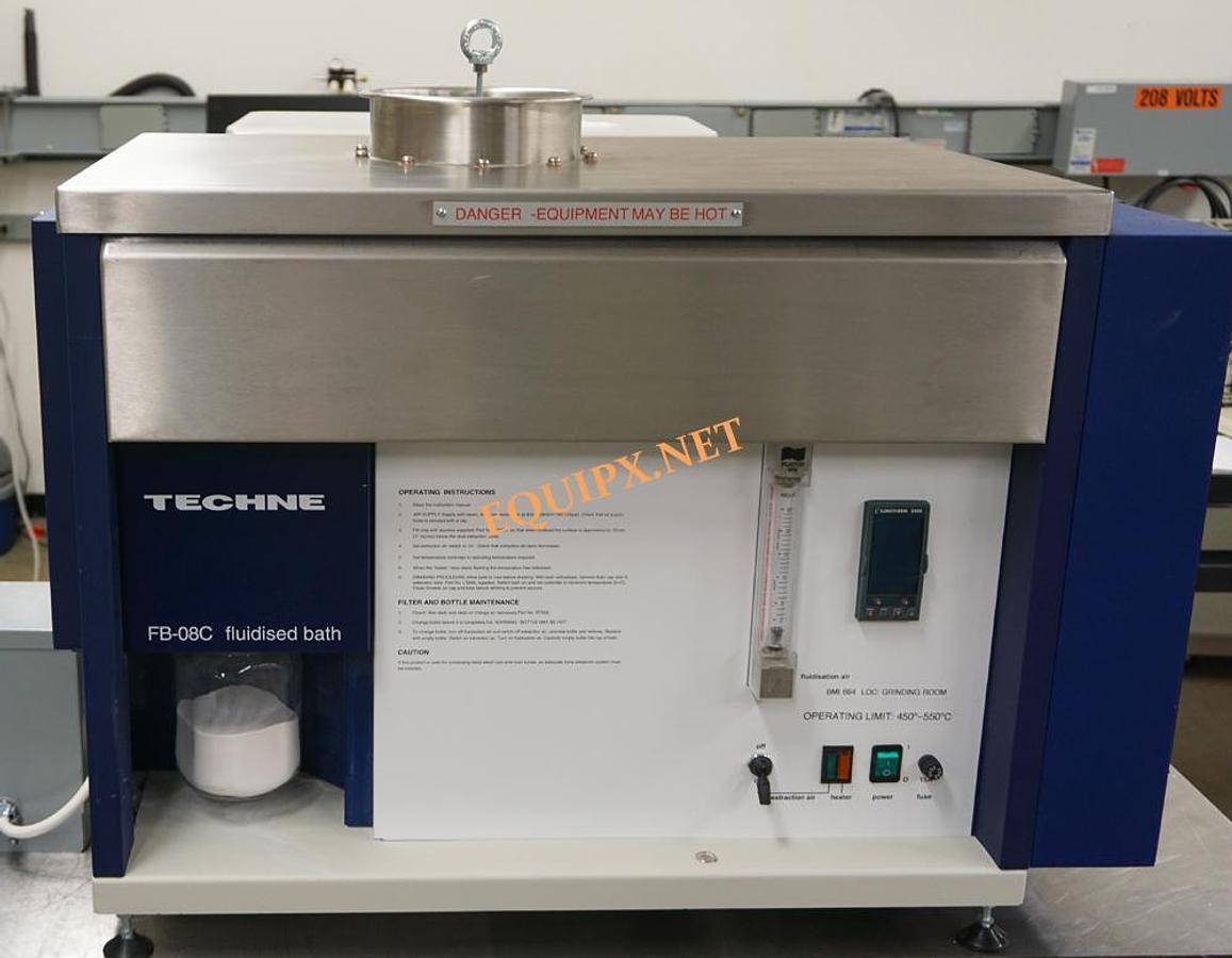 Used Techne FB-08C Precision Temperature fluidized sand bath with auto-air circulation, 230VAC