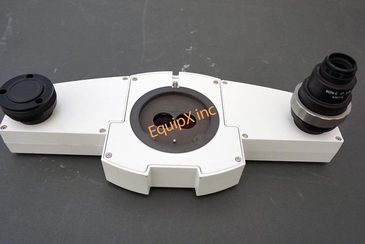 Used Zeiss 435109 dual port camera adaptor