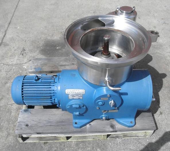 Used Centrifuge, Disc, Separator, Westfalia, SAMR-3036, S/st, #Z202785