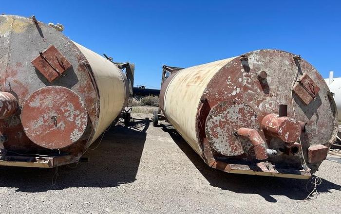Used Portable 80 Ton Cement Silo