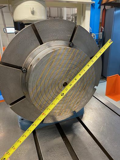 Used Vinco Precision Gear Inspection Unit Rotary Table, Tailstock on T-Slotted Base