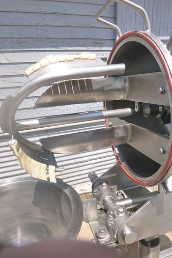 Used Kettle, 10 Gallon, S/st, Jkt, Agit, Vacuum, Scrape, #S744180