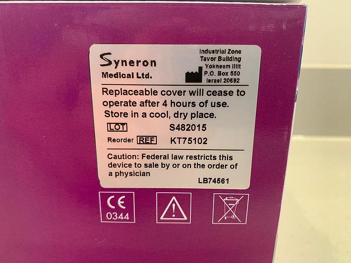 Syneron Velshape III, 4 hour Vsmooth Large Applicator Disposable Covers, 4-pack,