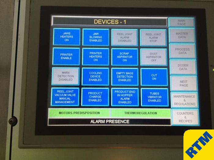 Used STICKPACK SACHET FILLER FOR POWDERS