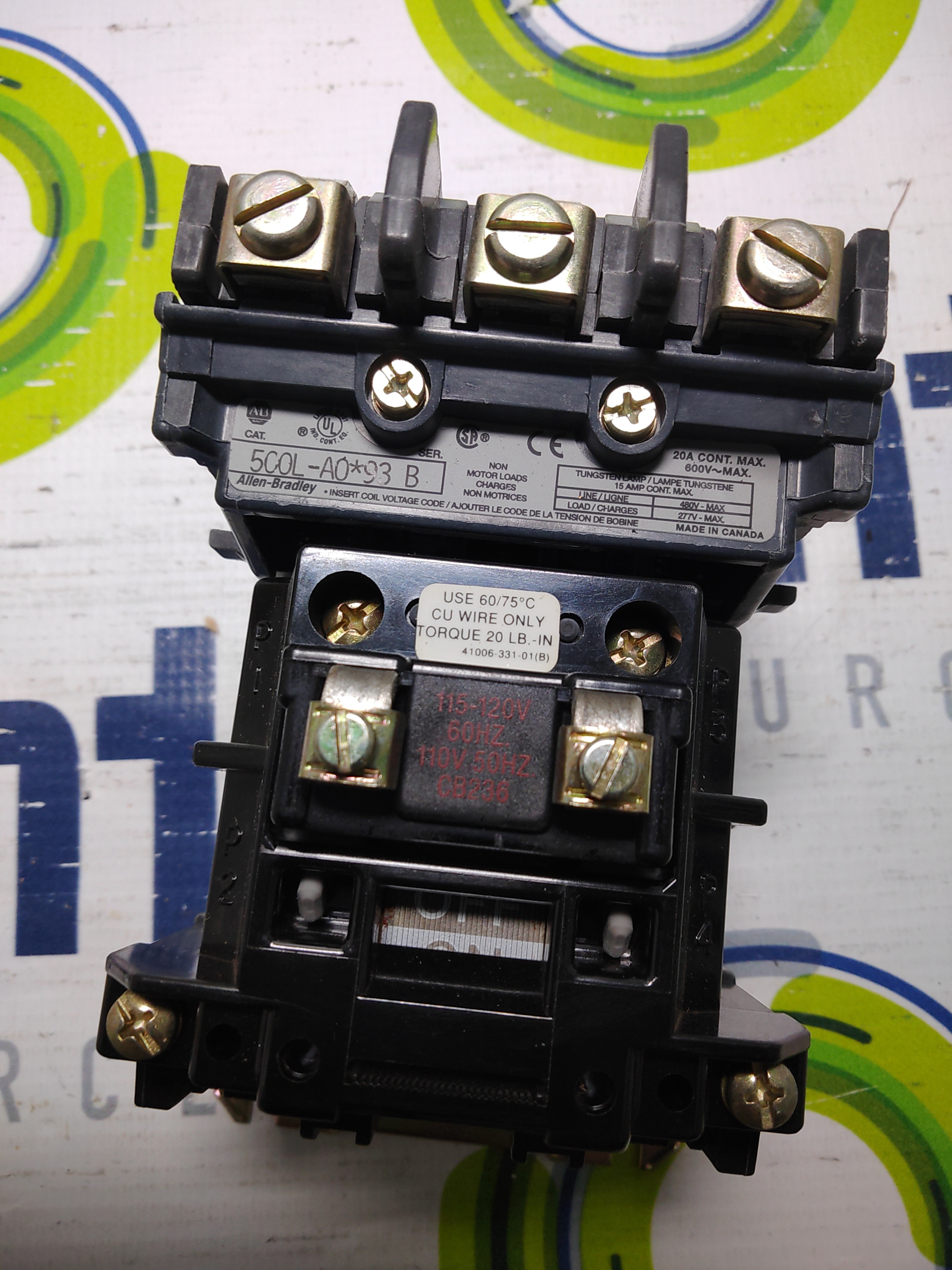 Allen-Bradley 500F-AOD930 Base Contactor Modular Kitcontactor