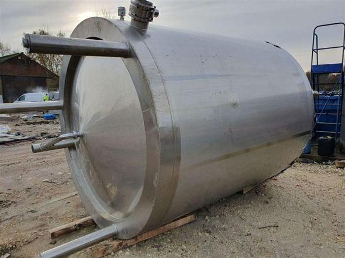 Used 9,000 Litre Stainless Steel Single Skin Tank
