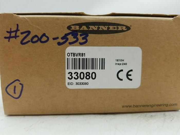 Banner OTBVR81 Optical Touch Button