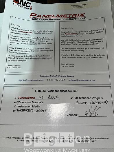 Used 2007 Thermwood CS45 Used flat table CNC #BM2359