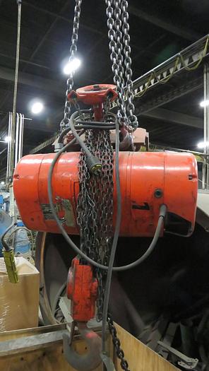Used CM LADESTER 5TON MAX 5219G ELECTRIC HOIST