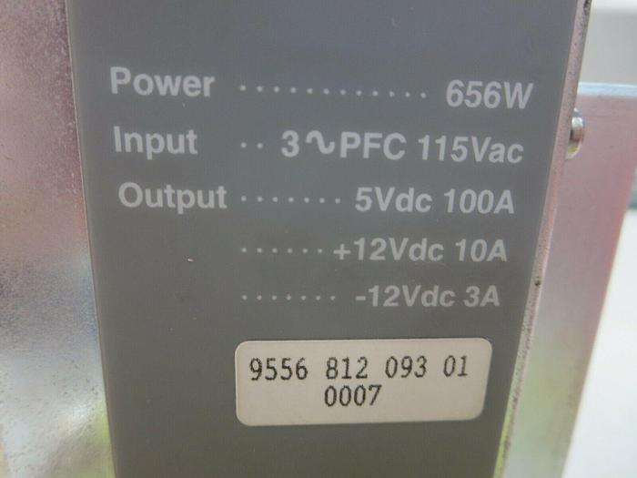 Used Signaal Special Products (Ssp), 9556 812 093 01,DC Power Supply,Unit Not Tested