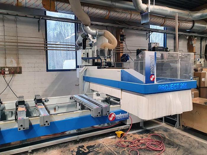 Used 2015 Masterwood Italy CNC machine center MASTERWOOD Project 265