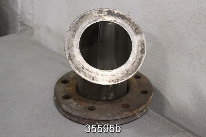 Used Beloit DD3000 Refiner Top Flange, 4" Diameter #35595