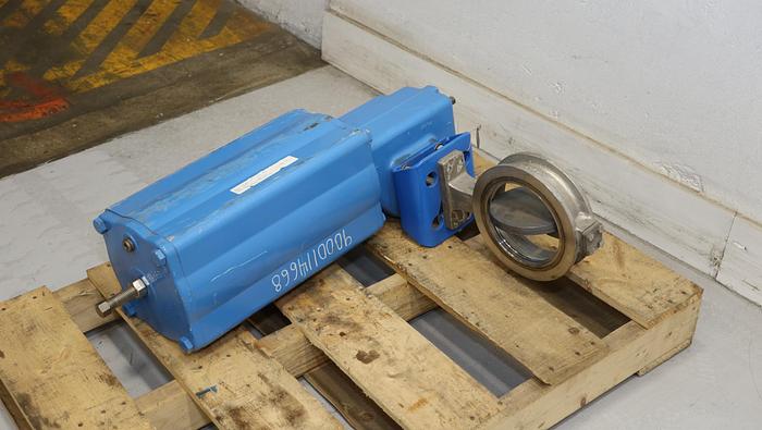 Used Neles Automation L12A150AA 6" Butterfly Valve #44618