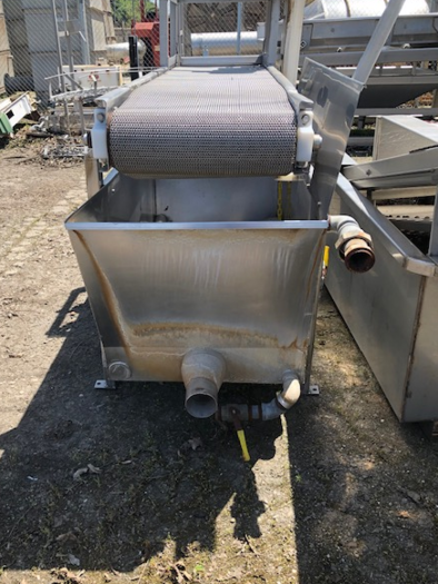 Used Stainless Steel Dewatering Conveyor