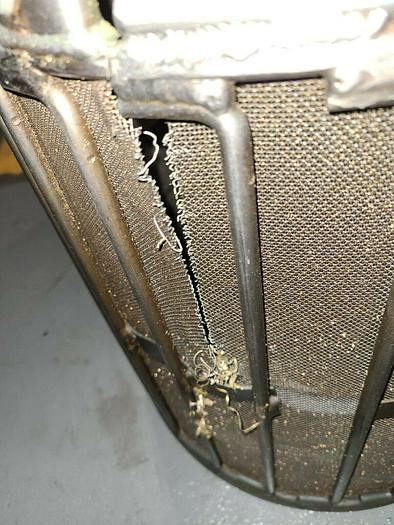 Used New Holland K90 Large Chip Spinner Basket 18" BASKET ONLY NEEDS REPAIR