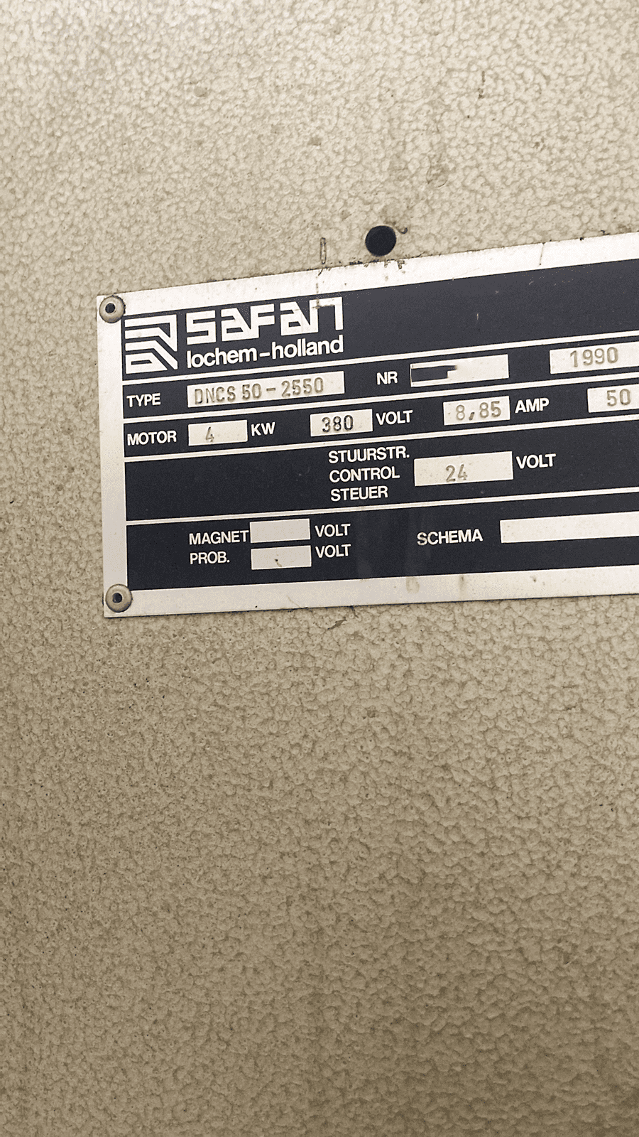 Used Safan DNCS 50 - 2550 - Press Brake - 1990