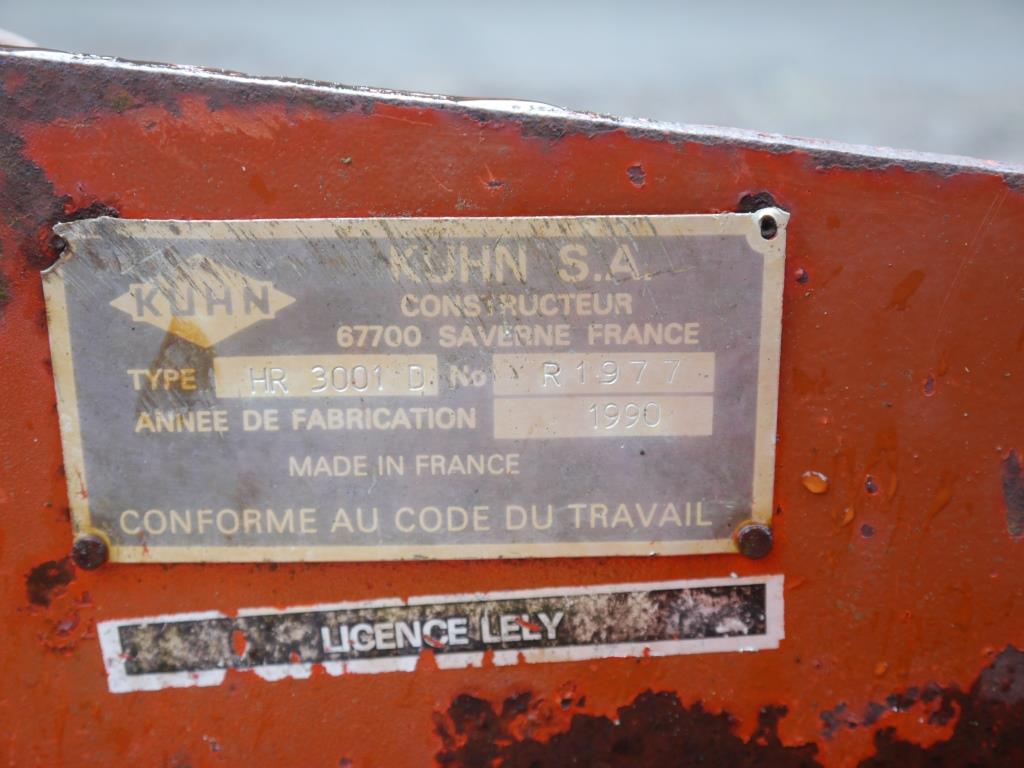 Used Kuhn HR3001D Power Harrow