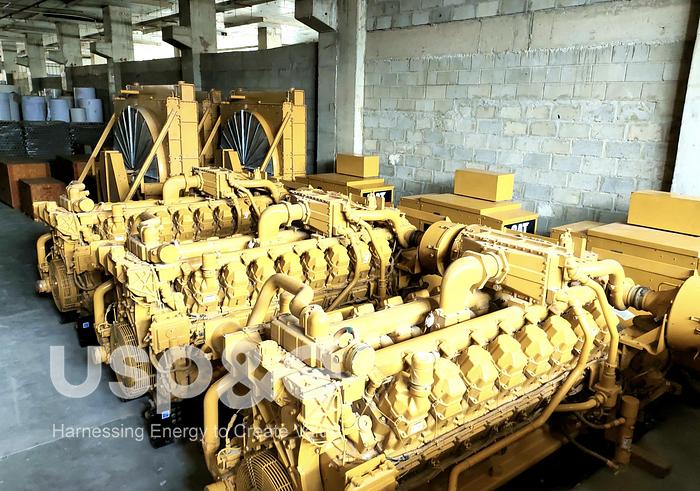 3.6 MW 2003 New Caterpillar G3516 LE Natural Gas Generator Sets
