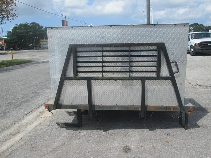 Used 8'x14' Flatbed Truck Bed with Toolbox