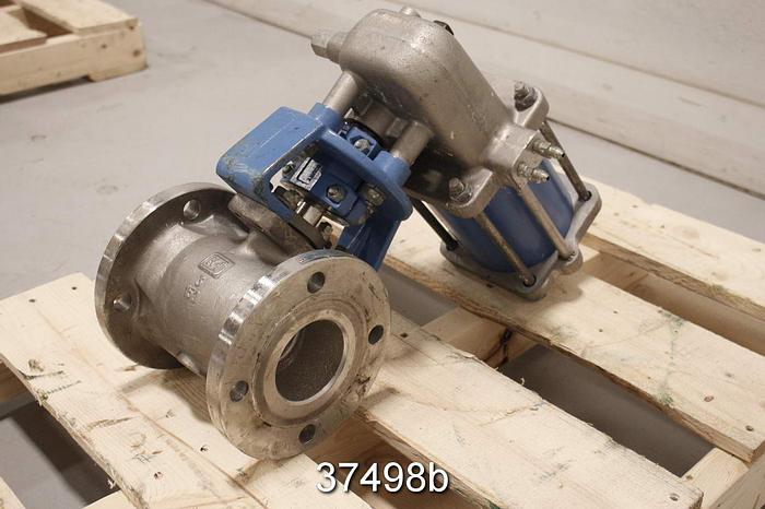 Used Neles Jamesbury 3 7150-31-3600MTT 3" Control Ball Valve #37498