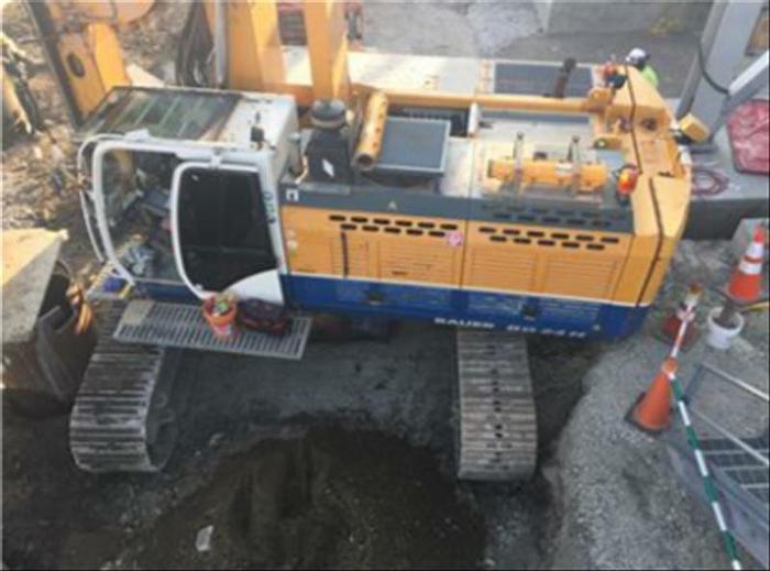 Used 2012 Bauer Maschinen BG 24 H Drill Rig