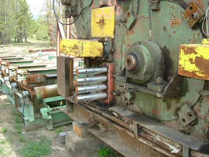 Used 12" x 48" Schurman BA Edger - 4 Shifting Saws
