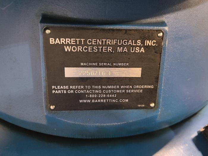 Used Barrett Centrifuge